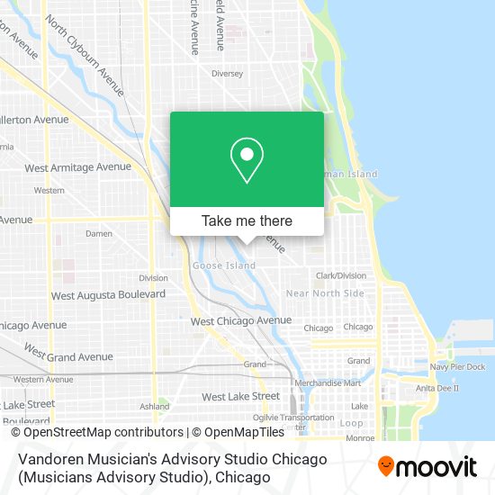 Vandoren Musician's Advisory Studio Chicago (Musicians Advisory Studio) map