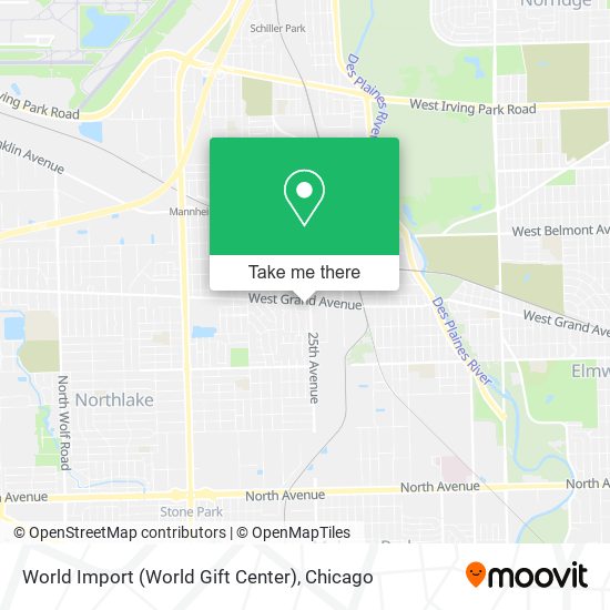 World Import (World Gift Center) map
