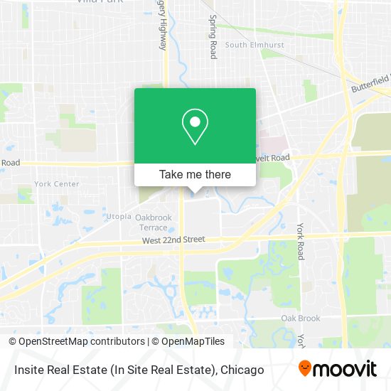 Insite Real Estate (In Site Real Estate) map