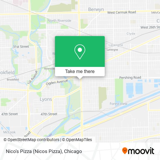 Nico's Pizza (Nicos Pizza) map