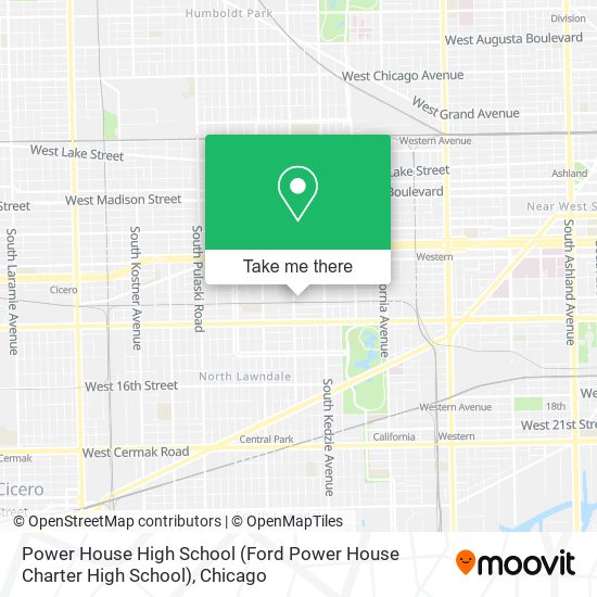 Power House High School (Ford Power House Charter High School) map