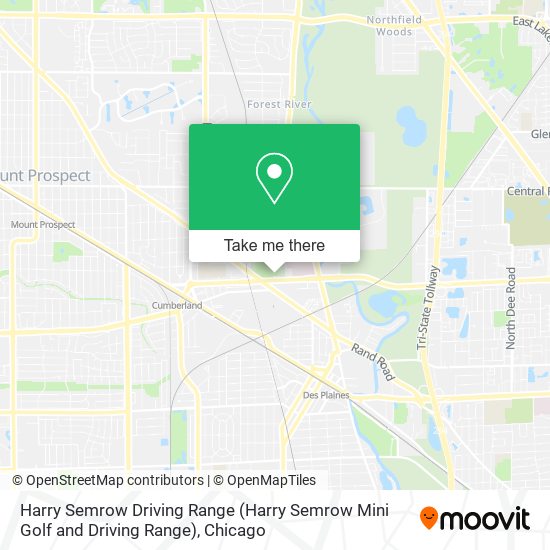 Harry Semrow Driving Range (Harry Semrow Mini Golf and Driving Range) map