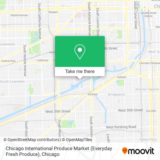 Mapa de Chicago International Produce Market (Everyday Fresh Produce)