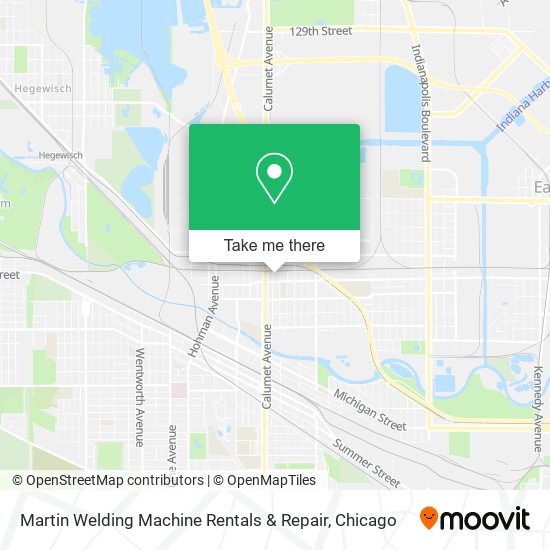 Martin Welding Machine Rentals & Repair map