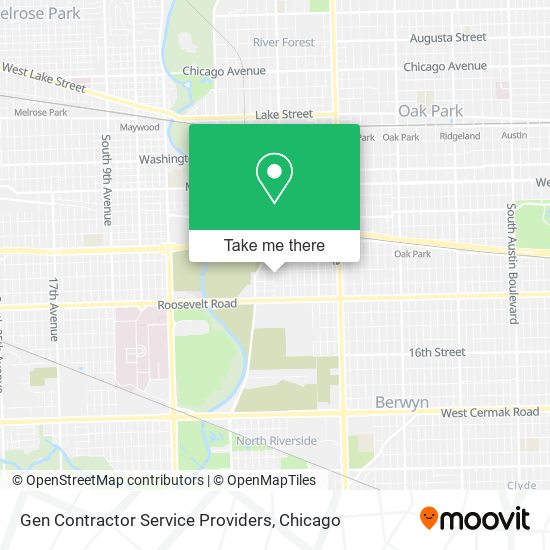 Gen Contractor Service Providers map