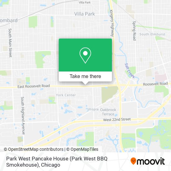 Mapa de Park West Pancake House (Park West BBQ Smokehouse)