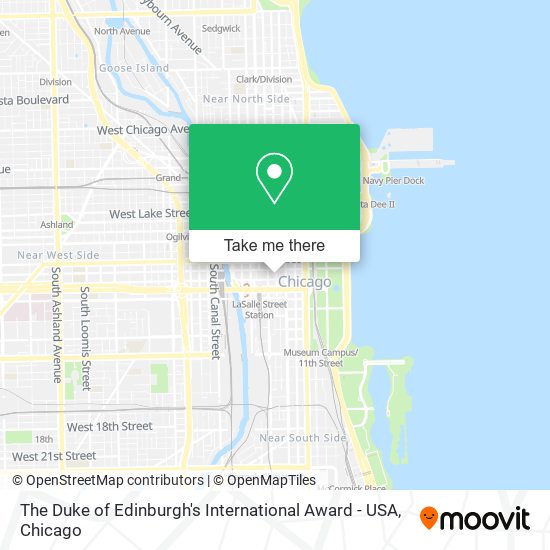 The Duke of Edinburgh's International Award - USA map