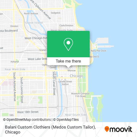 Balani Custom Clothiers (Medos Custom Tailor) map