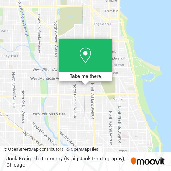 Jack Kraig Photography map