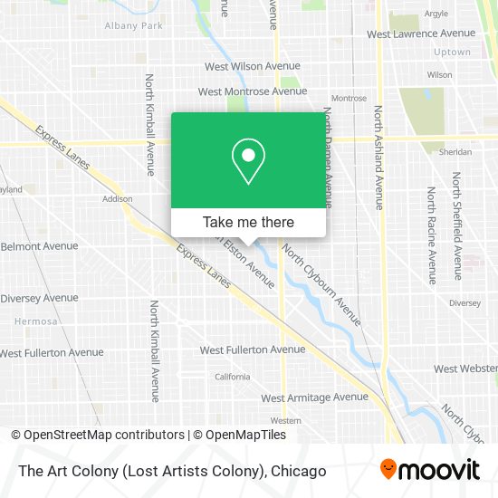 The Art Colony (Lost Artists Colony) map