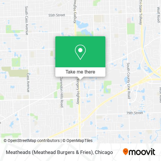 Meatheads (Meathead Burgers & Fries) map