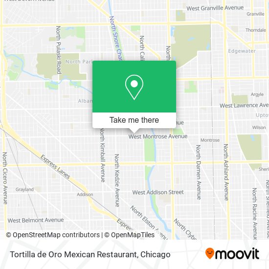 Tortilla de Oro Mexican Restaurant map