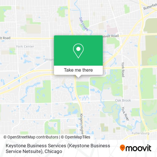 Mapa de Keystone Business Services (Keystone Business Service Netsuite)