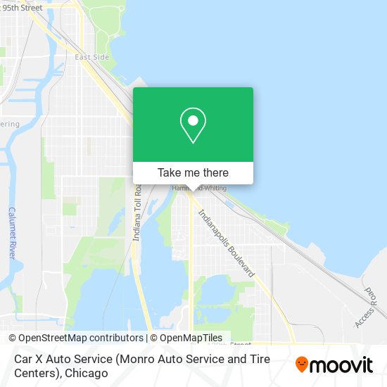 Mapa de Car X Auto Service (Monro Auto Service and Tire Centers)