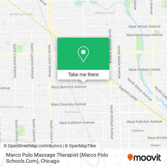 Marco Polo Massage Therapist (Marco Polo Schools.Com) map