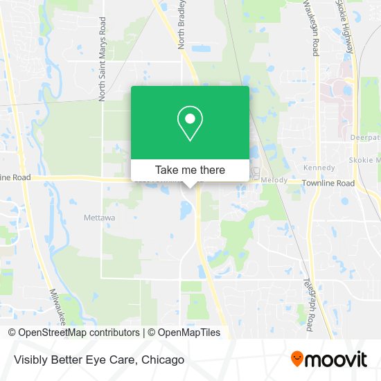 Visibly Better Eye Care map