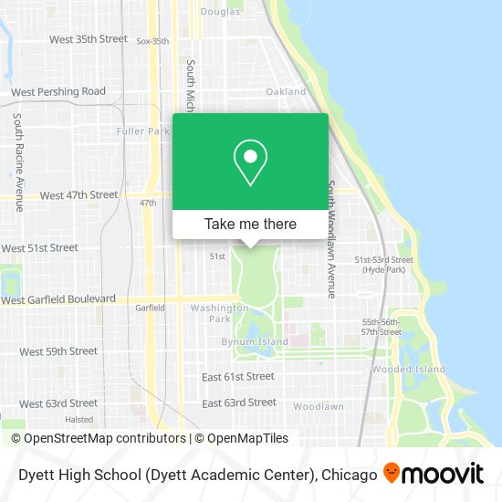 Dyett High School (Dyett Academic Center) map