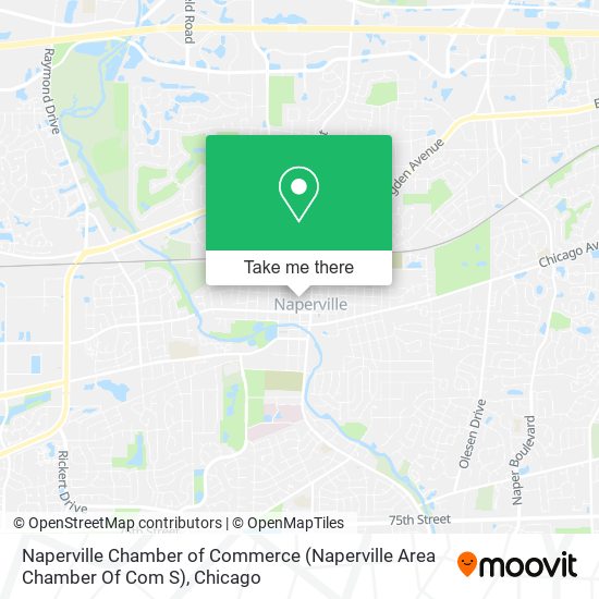 Mapa de Naperville Chamber of Commerce (Naperville Area Chamber Of Com S)