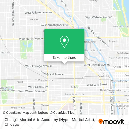 Chang's Martial Arts Academy (Hyper Martial Arts) map