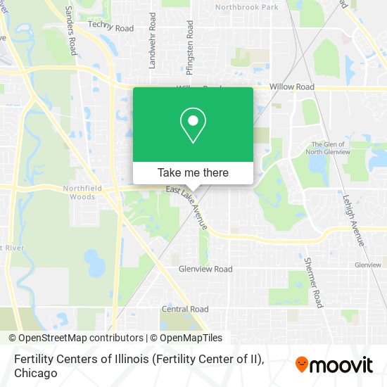 Mapa de Fertility Centers of Illinois (Fertility Center of II)