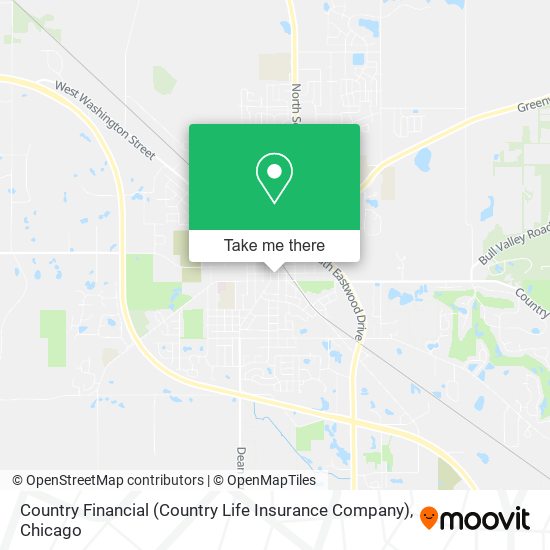 Mapa de Country Financial (Country Life Insurance Company)