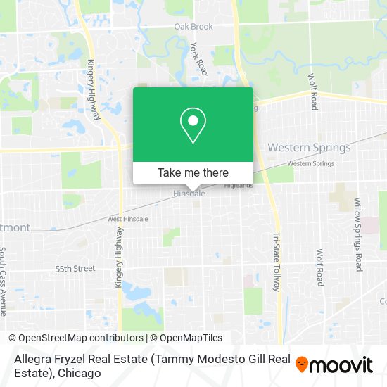 Mapa de Allegra Fryzel Real Estate (Tammy Modesto Gill Real Estate)