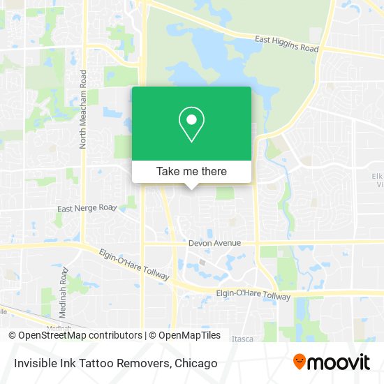 Mapa de Invisible Ink Tattoo Removers