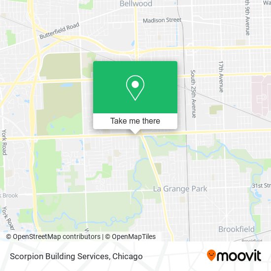 Scorpion Building Services map