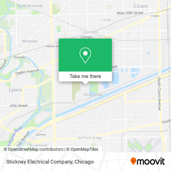 Stickney Electrical Company map