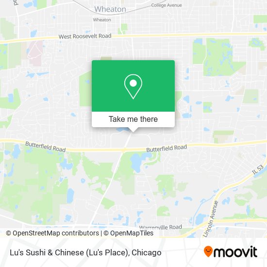 Mapa de Lu's Sushi & Chinese (Lu's Place)