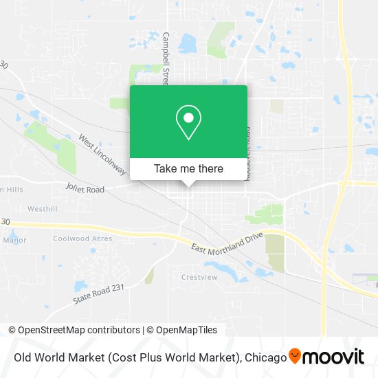 Old World Market (Cost Plus World Market) map