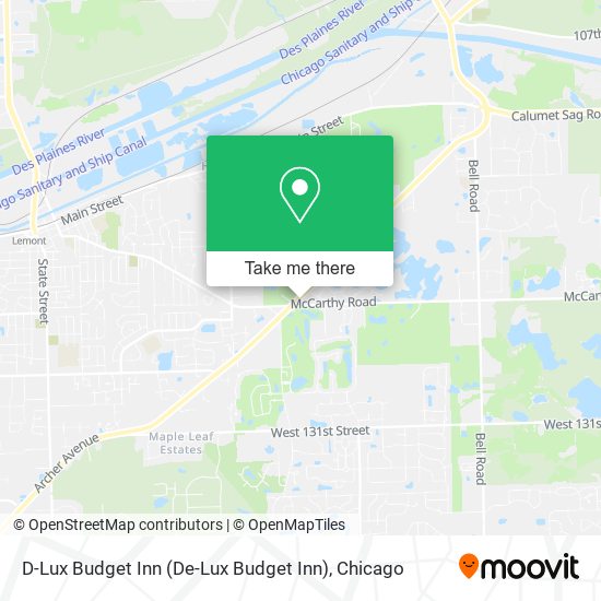 Mapa de D-Lux Budget Inn
