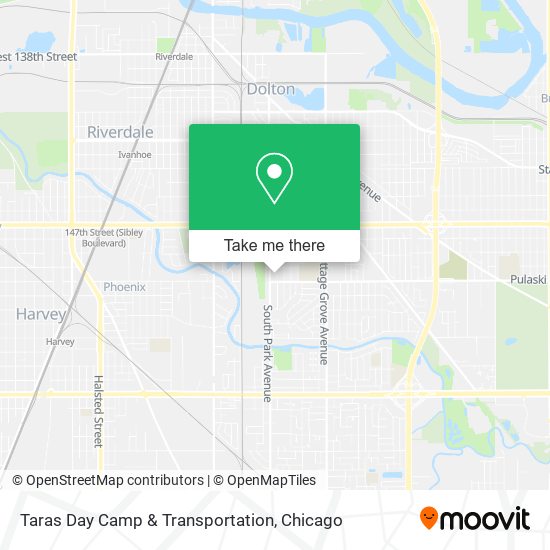 Taras Day Camp & Transportation map