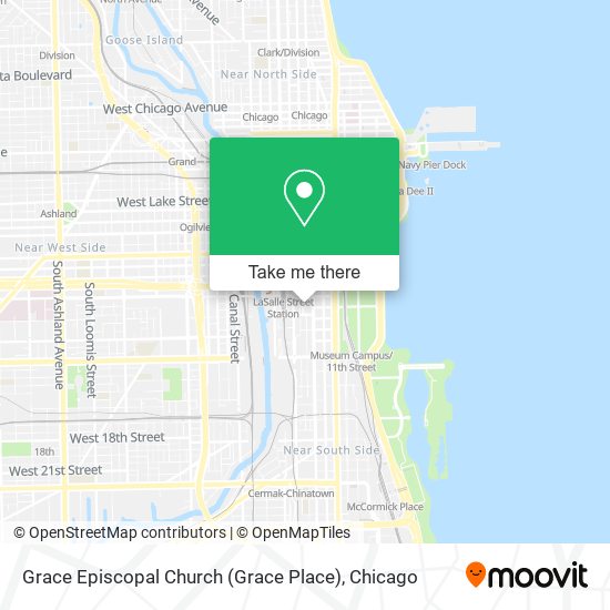 Mapa de Grace Episcopal Church (Grace Place)