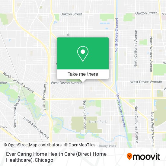 Mapa de Ever Caring Home Health Care (Direct Home Healthcare)