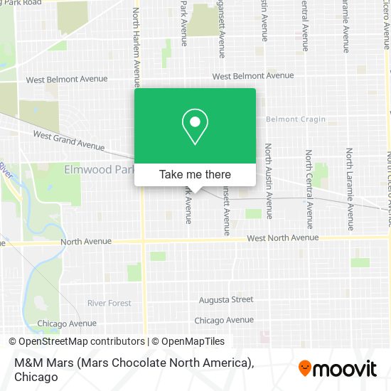 M&M Mars (Mars Chocolate North America) map