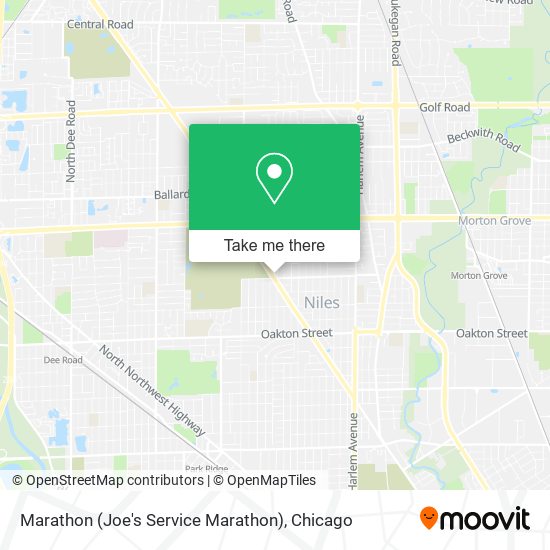 Mapa de Marathon (Joe's Service Marathon)