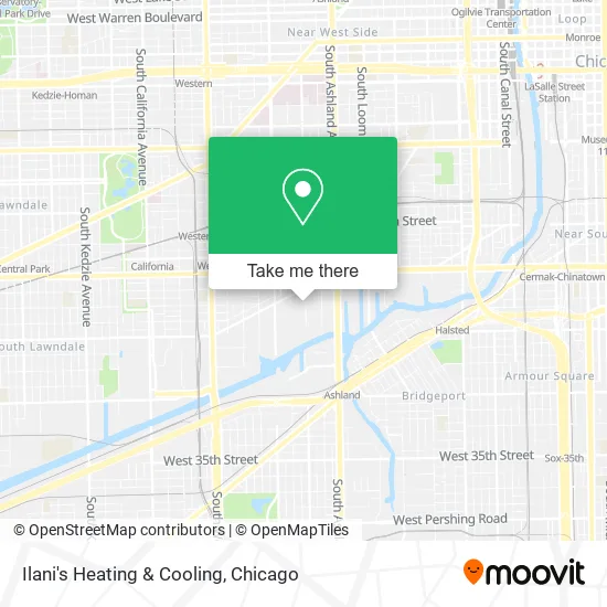 Ilani's Heating & Cooling map