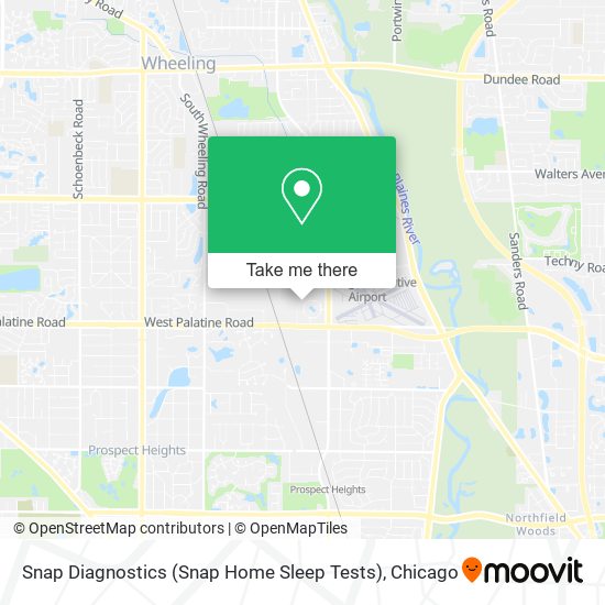 Snap Diagnostics (Snap Home Sleep Tests) map