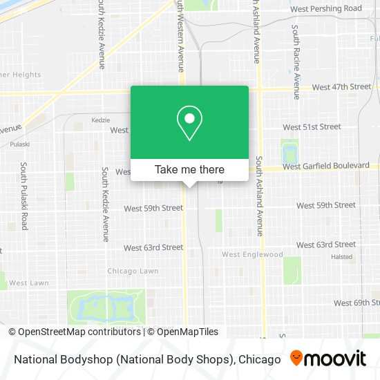 National Bodyshop (National Body Shops) map