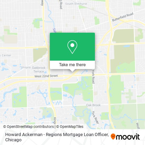 Mapa de Howard Ackerman - Regions Mortgage Loan Officer