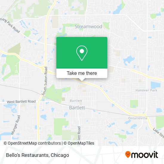 Bello's Restaurants map