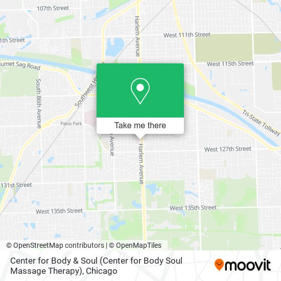 Center for Body & Soul (Center for Body Soul Massage Therapy) map