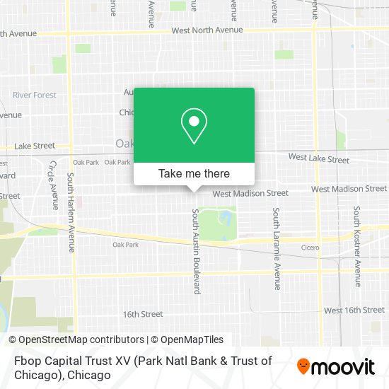 Mapa de Fbop Capital Trust XV (Park Natl Bank & Trust of Chicago)