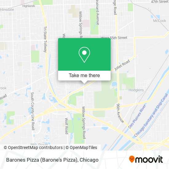 Barones Pizza (Barone's Pizza) map