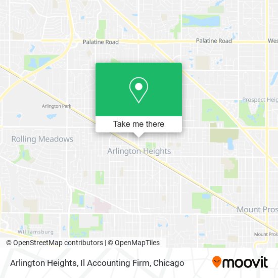 Mapa de Arlington Heights, Il Accounting Firm