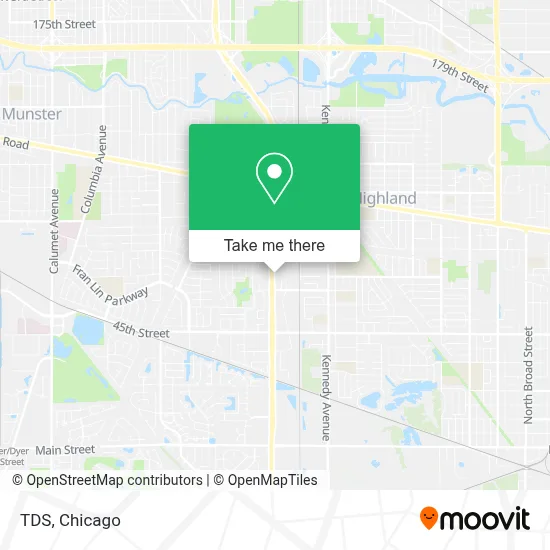 TDS map