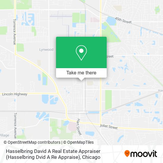 Hasselbring David A Real Estate Appraiser (Hasselbring Dvid A Re Appraise) map