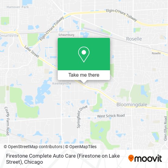 Firestone Complete Auto Care (Firestone on Lake Street) map