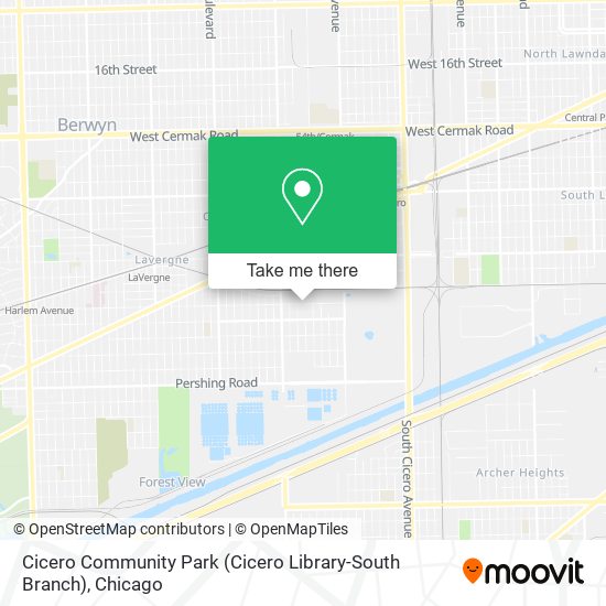 Cicero Community Park (Cicero Library-South Branch) map